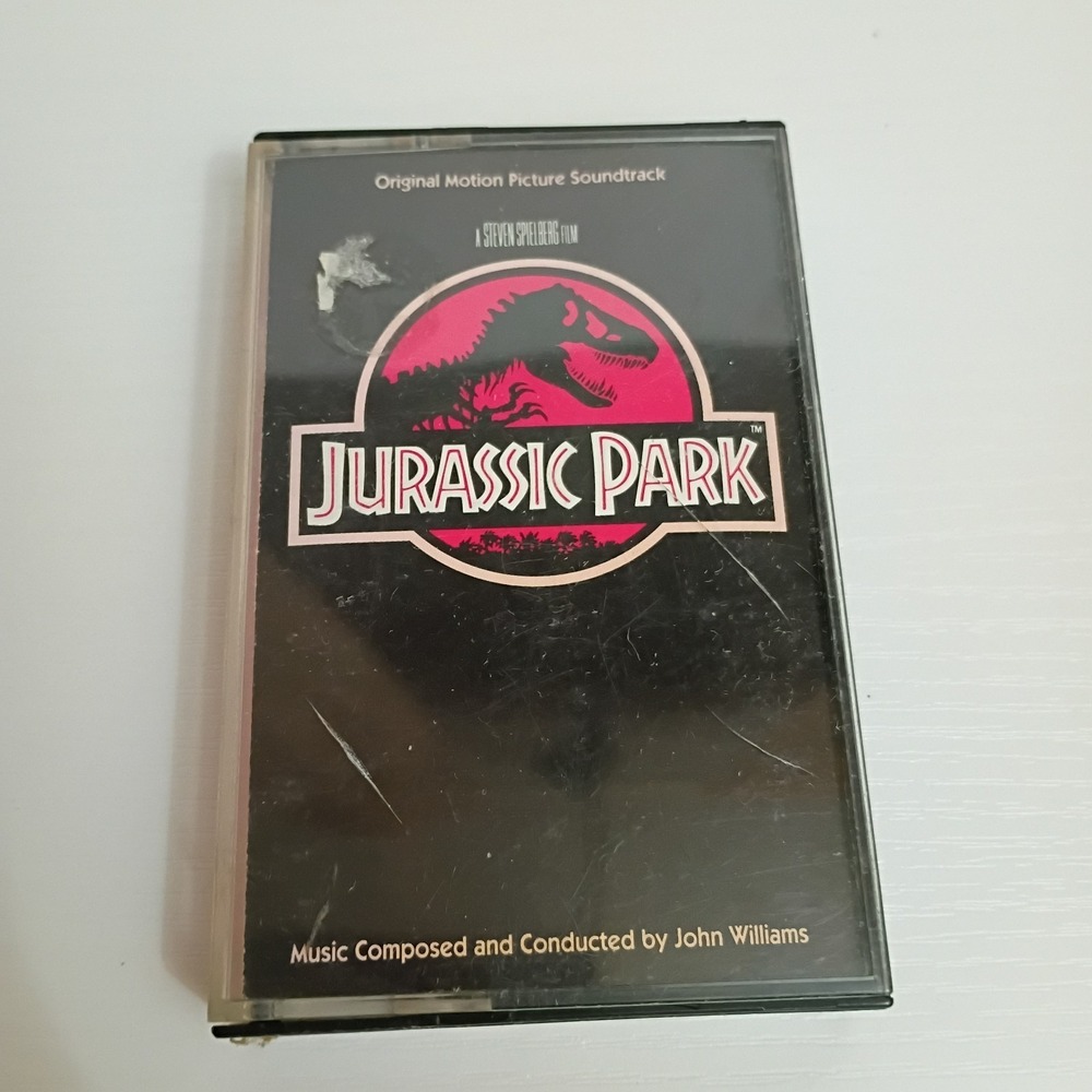 Jurassic Park Original Motion Picture‎ Soundtrack by John Williams Cassette Tape